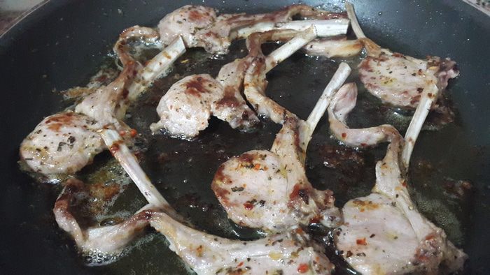 Каре ягненка с картофелем