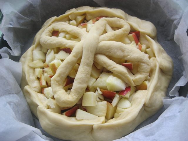 Яблочный пирог &amp;quot;Фантазия &amp;quot;