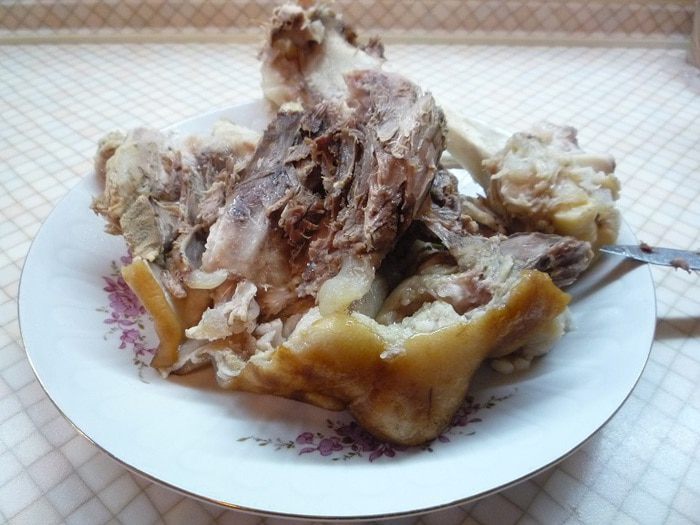 Рулька свиная со специями