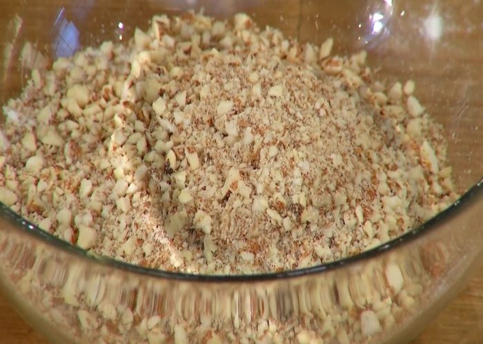 Миндальная коврижка с абрикосами 