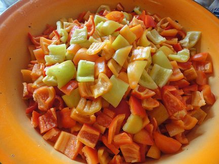 Салат из болгарского перца