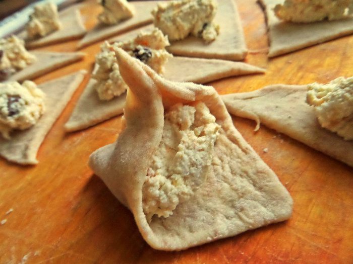 Вареники из полезного теста