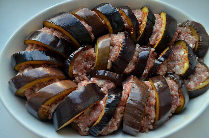 Баклажаны с мясным фаршем по-турецки