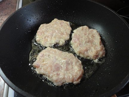 Куриные оладьи