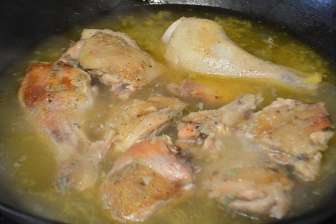 Штрули с курицей