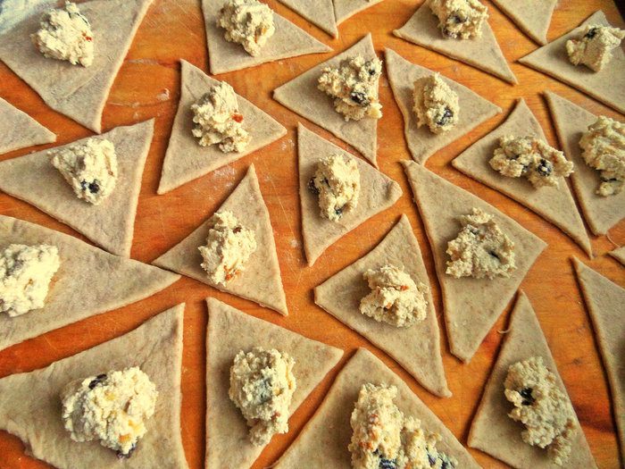 Вареники из полезного теста