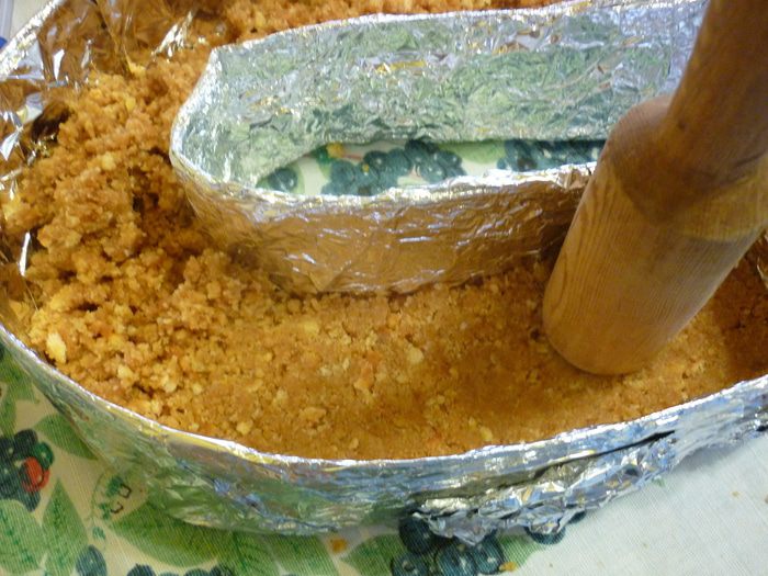 Торт &amp;quot;Подкова&amp;quot; + мк по изготовлению нестандартной разъемной формы