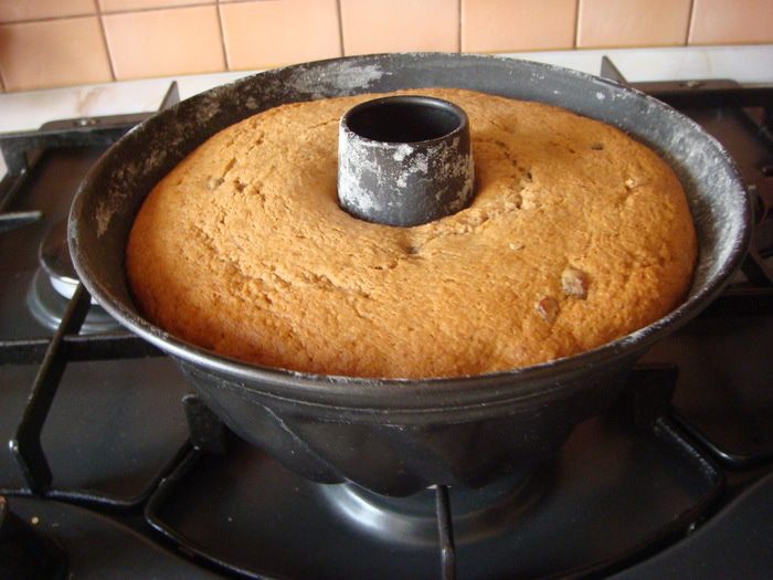 Пирог с яблочным пюре