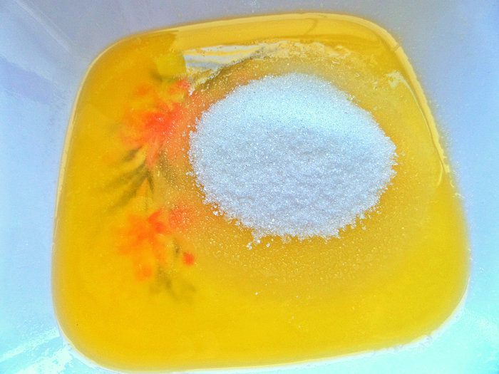 Хрустящая кростата с черникой