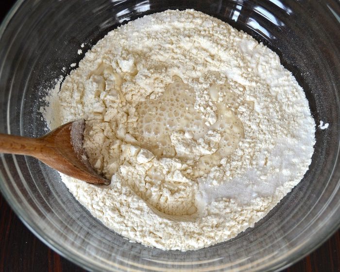 Клубничная фокачча