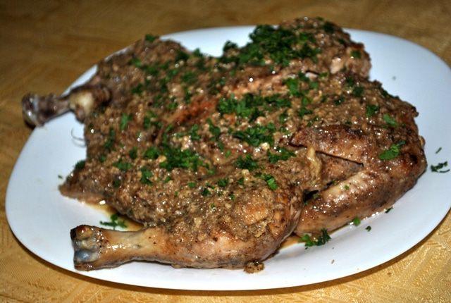 Цыпленок чкмерули
