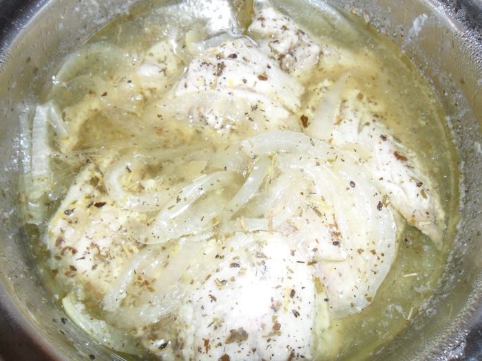 Маринованная скумбрия