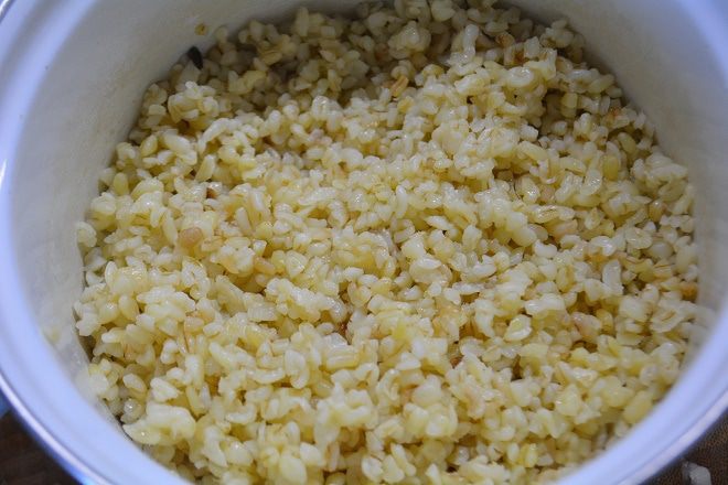 Булгур с овощами и куриной грудкой