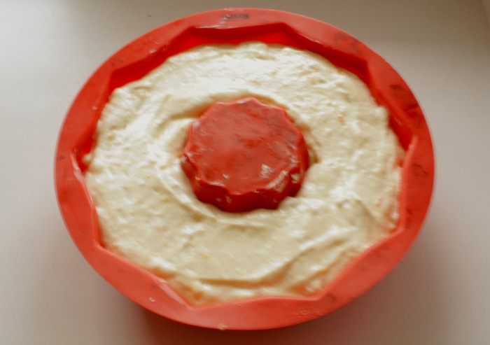 Апельсиновый кекс на белках