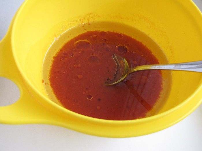 Пирог с мясом и тыквой на томатном тесте