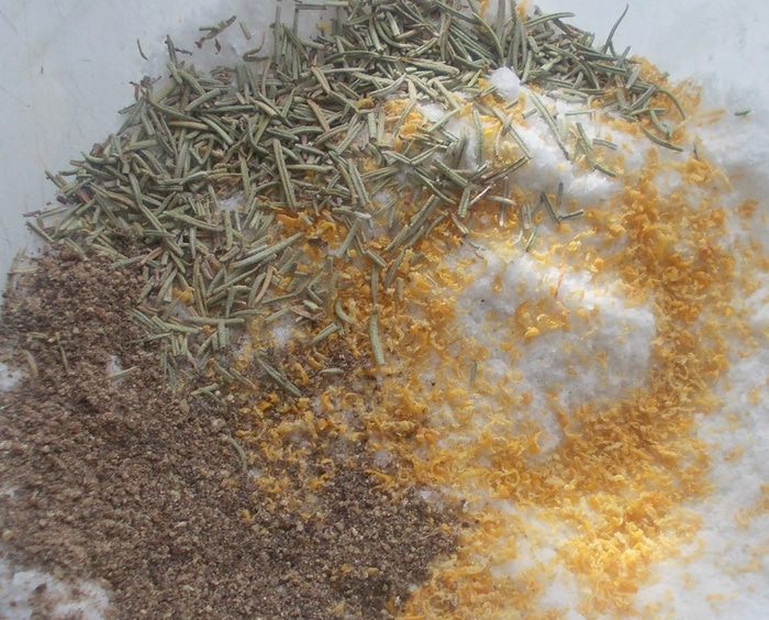 Ароматная соль (к мясу и к рыбе)