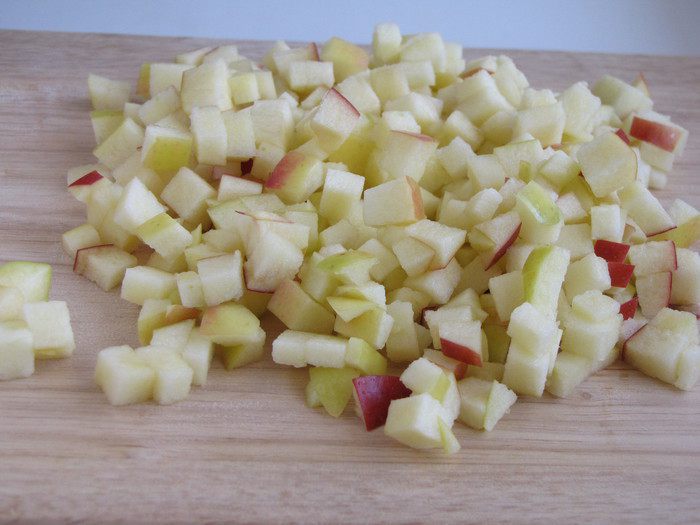 Мягкое яблочное печенье