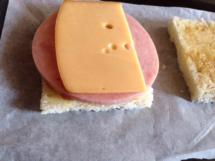 Французкий бутерброд &amp;quot;Крок-мадам&amp;quot;