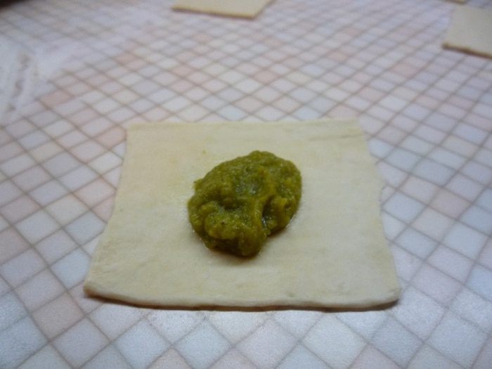Постные пельмени с кабачками