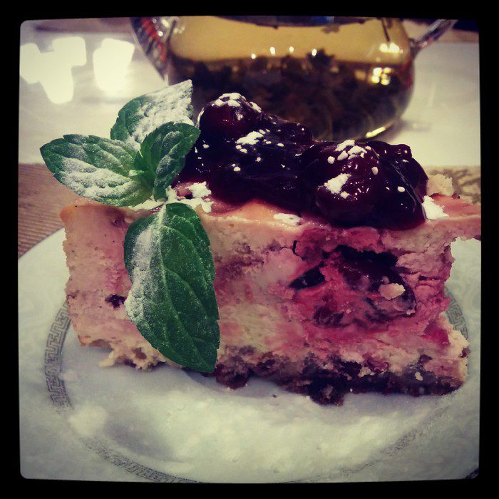 Чизкейк &amp;quot;Зимняя вишня&amp;quot;