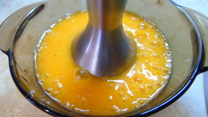 Панна-котта с хурмой