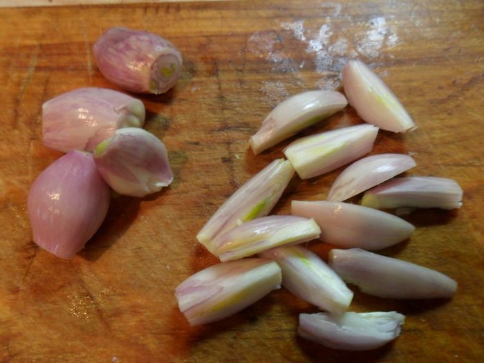 Теплый салат с руколой