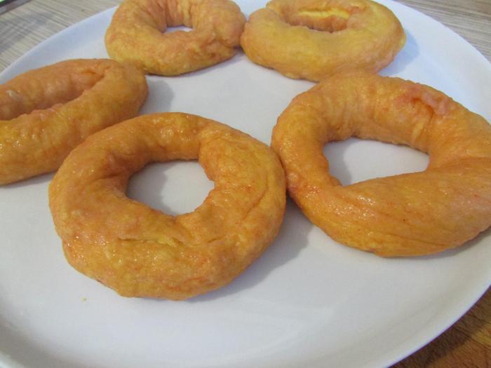 Бублики с тыквой и куркумой