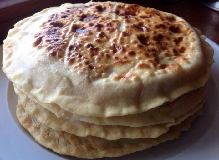 Лепешки с мясом 