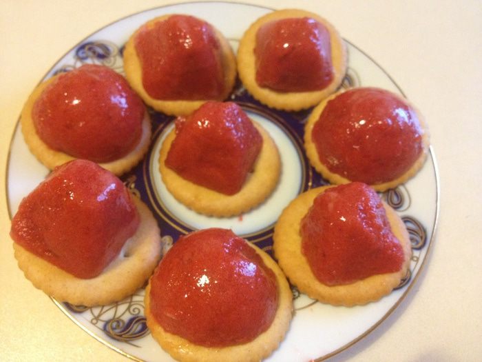 Клубничный рахат-лукум