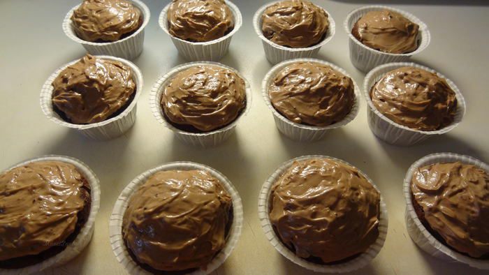 Шоколадные маффины &amp;quot;Паучки&amp;quot;