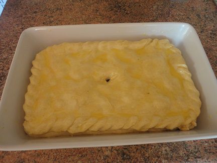 Быстрый пирог с капустой