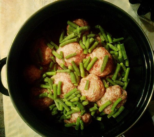 Тефтели с гарниром