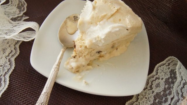 Кофейный торт-мороженое