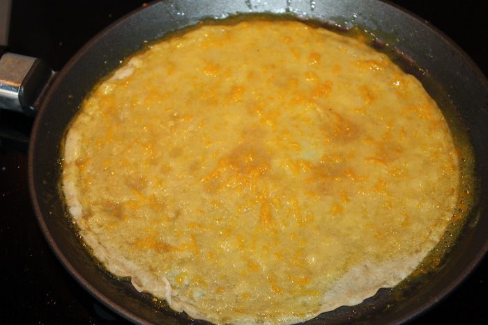 Блинчики фламбе
