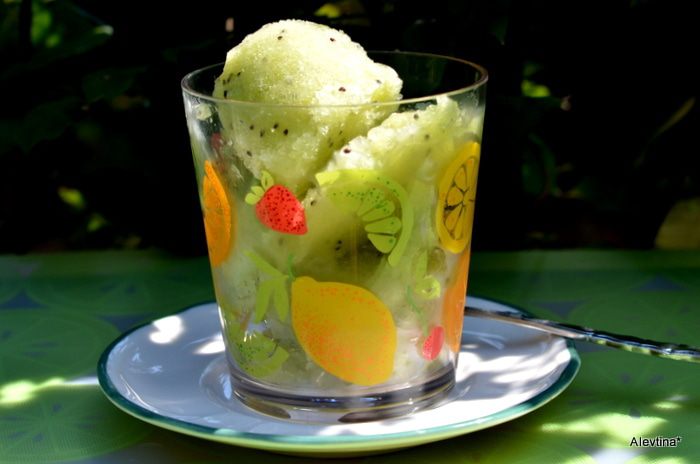 Дынный щербет