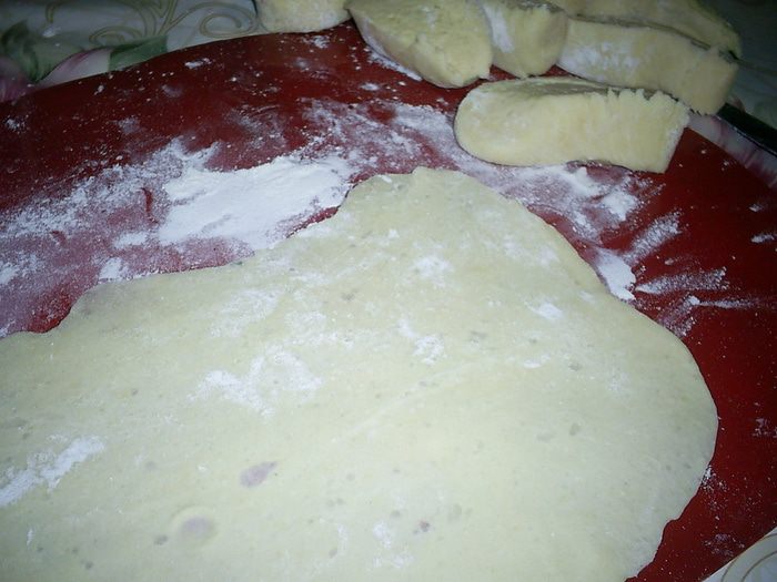 Слоеное картофельное печенье