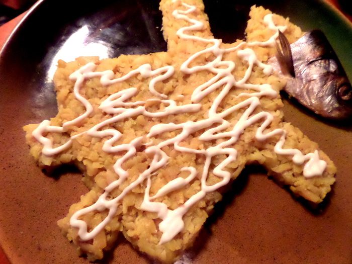 Салат &amp;quot;Селедочка в наряде Санта Клауса&amp;quot;