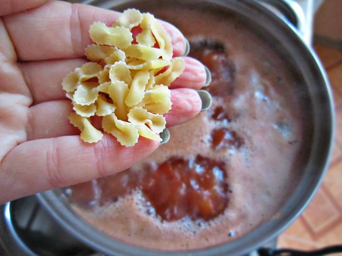 Сытный итальянский суп c пастой &amp;quot;мини&amp;quot;