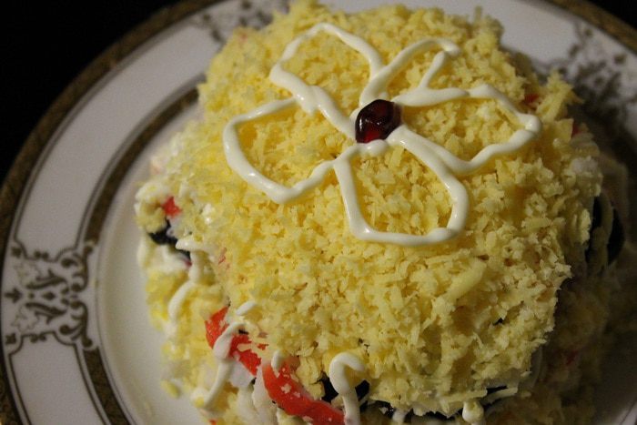 Салат &amp;quot;Черный жемчуг&amp;quot;