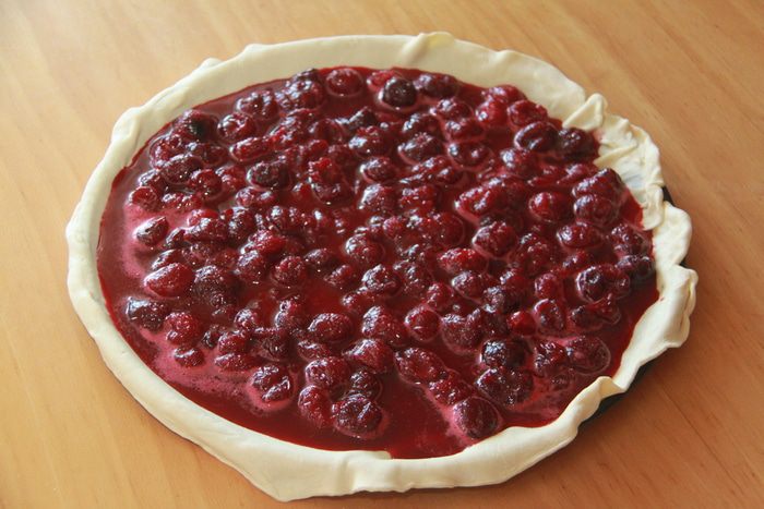 Вишневый пирог