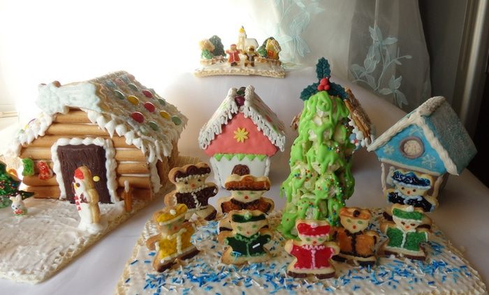 Пряничная Рождественская деревня