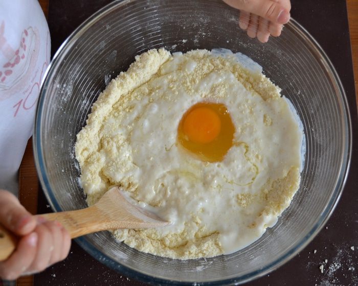 Домашний пирог с крошкой (Crumb Cake)