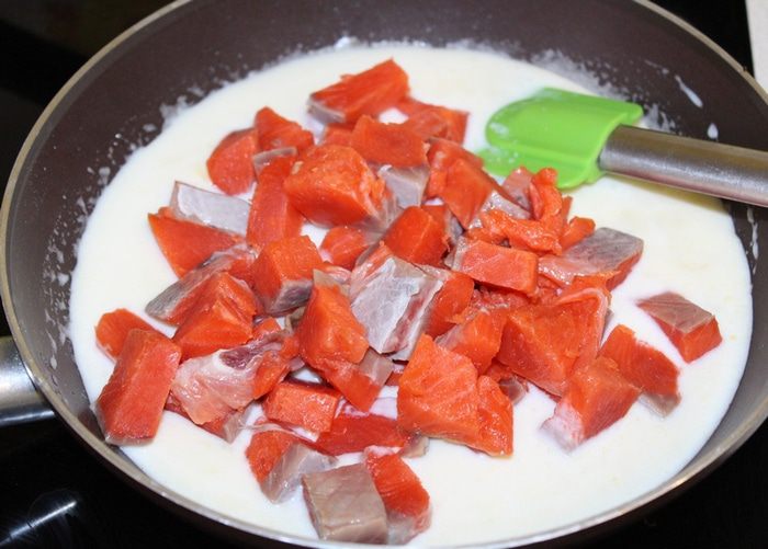 Праздничный рыбный пирог