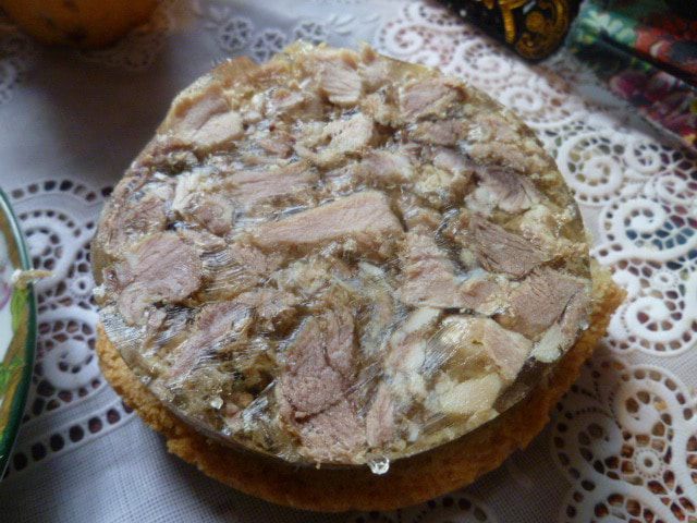 Зельц в бутылке