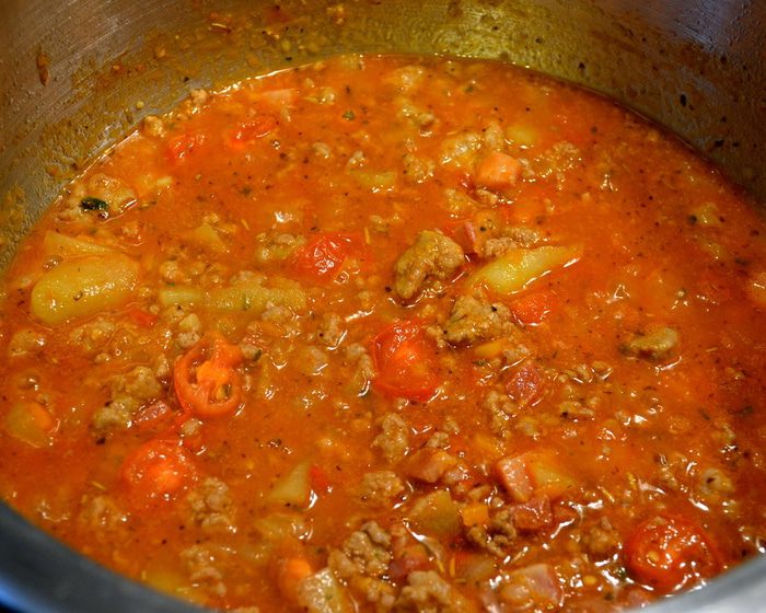 Запеченный фаршированный картофель от бабушки Франки 