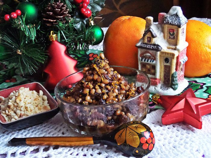 Рождественская кутья из пшеницы