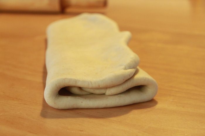 Круассаны с ветчиной