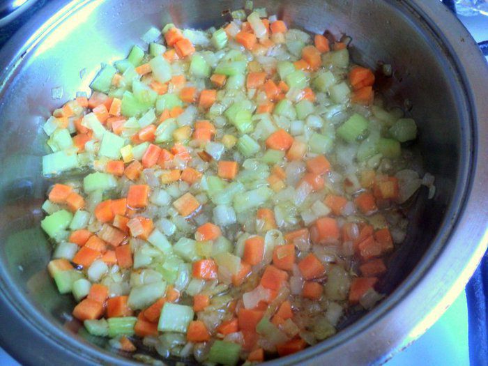 Рыбный суп с рисом