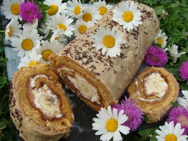 Медовый рулет &amp;quot;Танго с грушей&amp;quot;