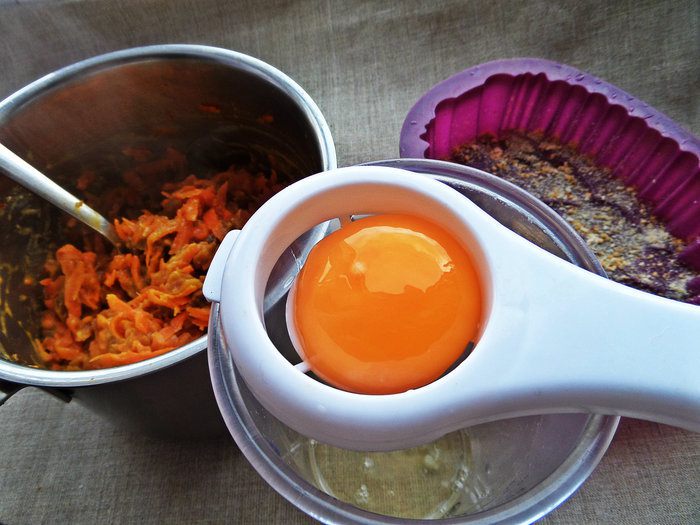 Запеканка морковная с курагой
